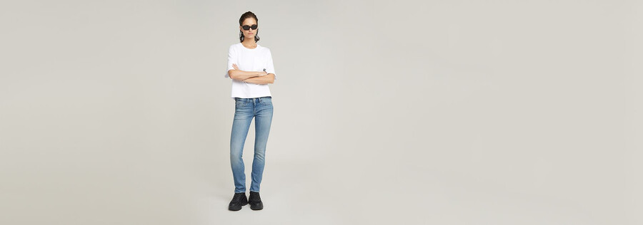midge slim straight jeans
