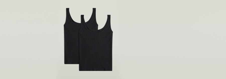 rib vest 2-pack