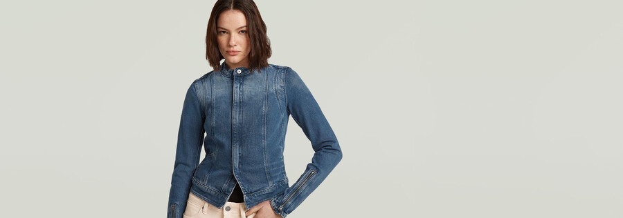 lynn zip grip slim jacket