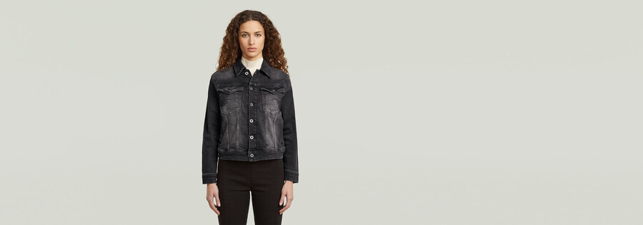 arc 3d denim jacket