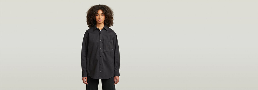 relaxed overshirt