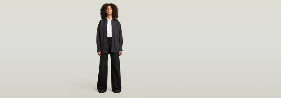 relaxed overshirt