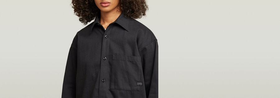 relaxed overshirt
