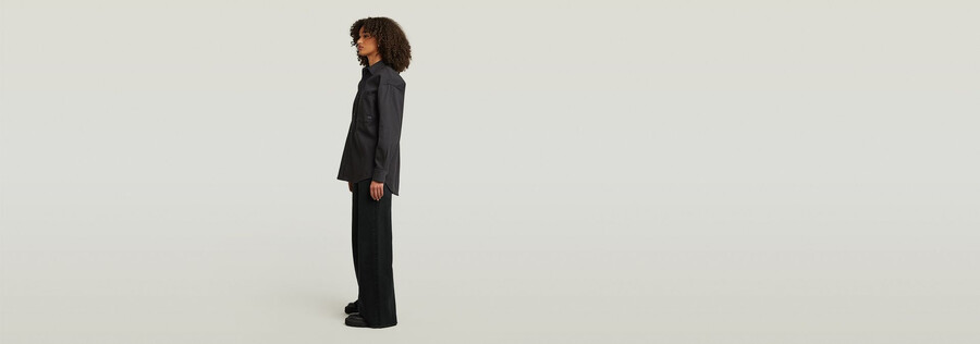 relaxed overshirt