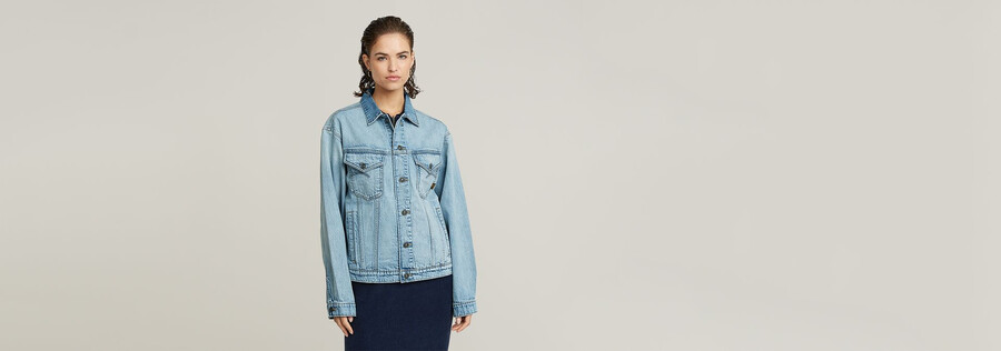 relaxed denim jacket
