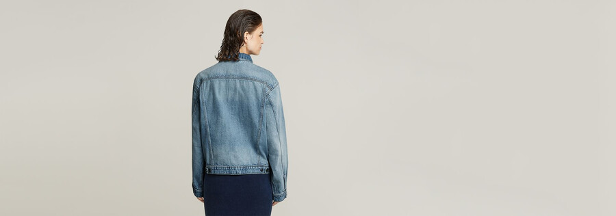 relaxed denim jacket