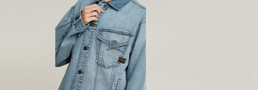 relaxed denim jacket