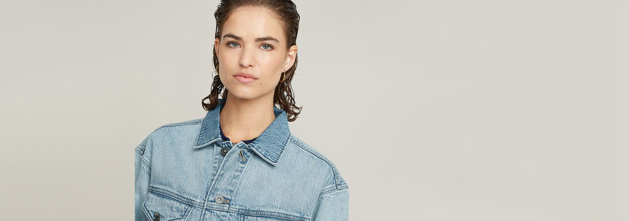 relaxed denim jacket