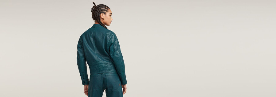short moto jacket