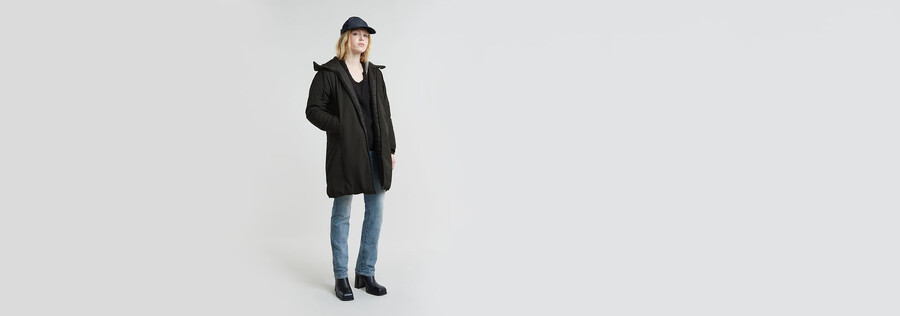 reversible parka