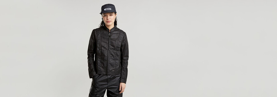 coated overshirt