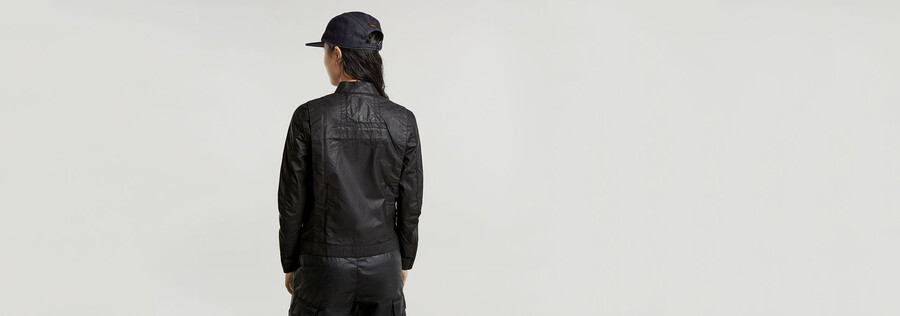 coated overshirt