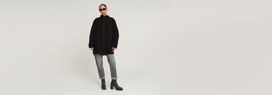 overdyed parka