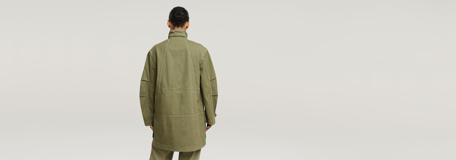 overdyed parka