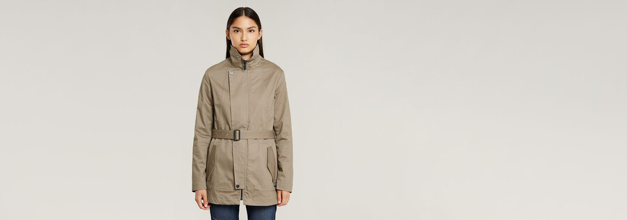 short trench coat