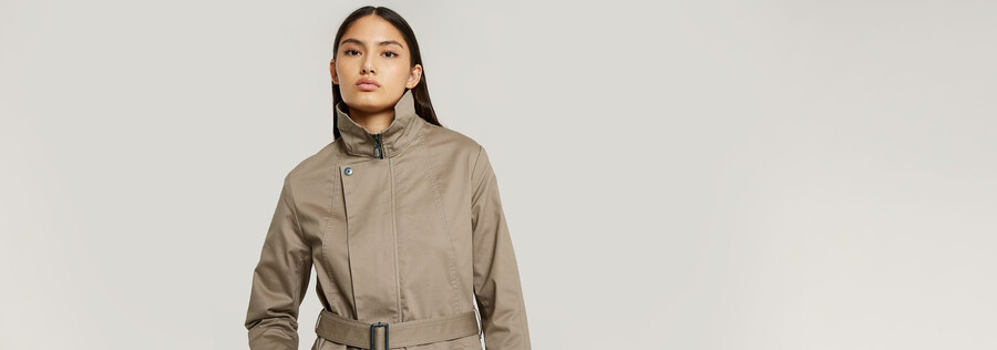 short trench coat
