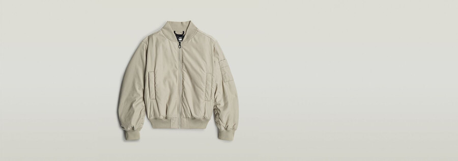 bomber padded jacket