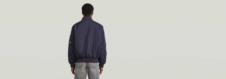 bomber padded jacket
