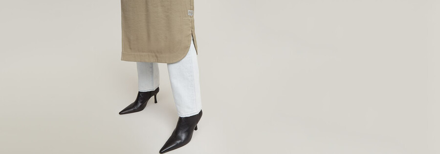 fluid trench coat