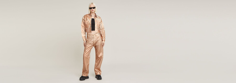 relaxed 2-pocket overshirt
