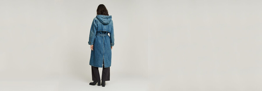 trench rain jacket