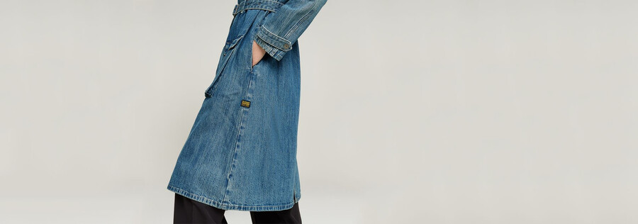 trench rain jacket