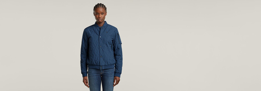 quilted bomber