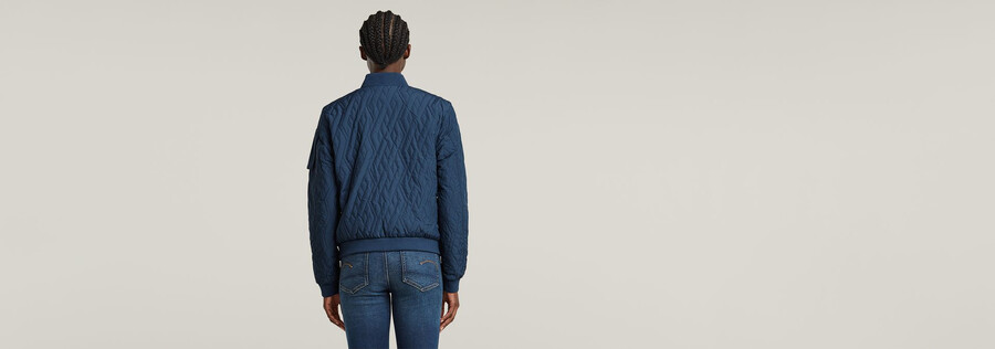 quilted bomber
