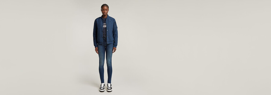 quilted bomber