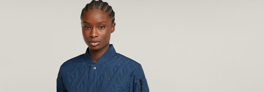 quilted bomber