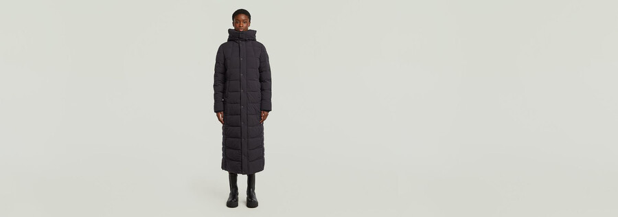 whistler long puffer jacket