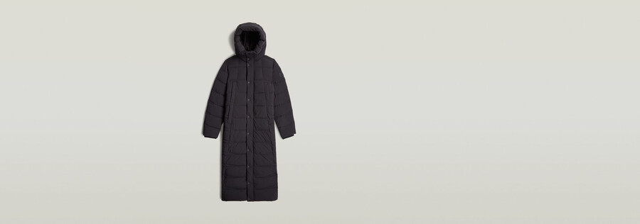 whistler long puffer jacket