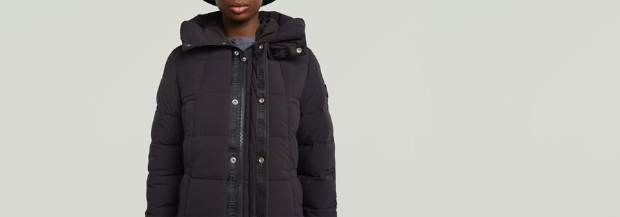 whistler long puffer jacket