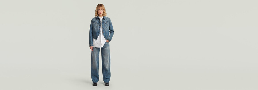 pitched hem slim jacket