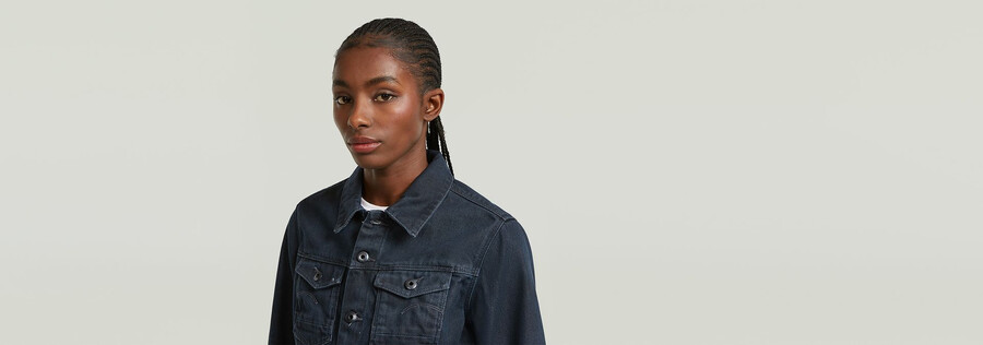 pitched hem slim jacket