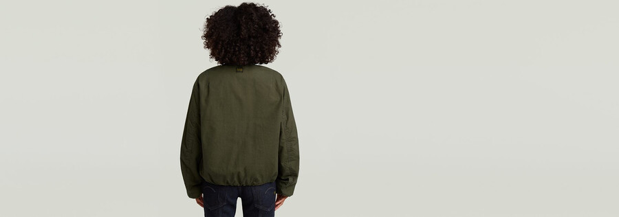 bomber padded jacket