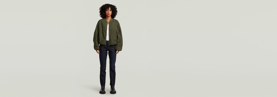 bomber padded jacket