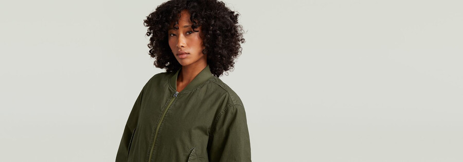 bomber padded jacket