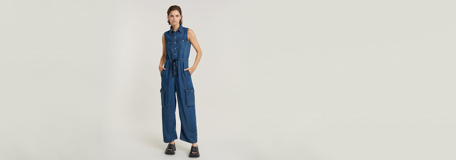 soft utility jumpsuit
