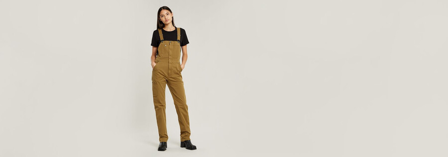 slim dungaree