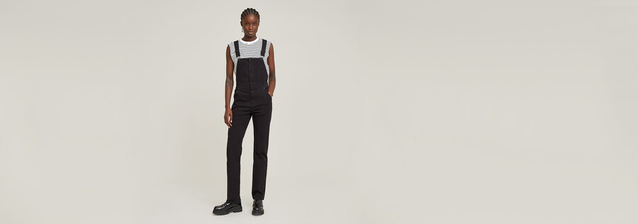 slim dungaree