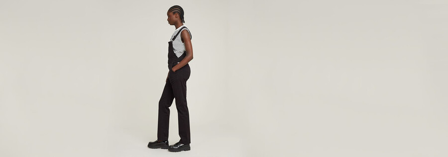slim dungaree