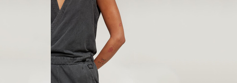wrap jumpsuit