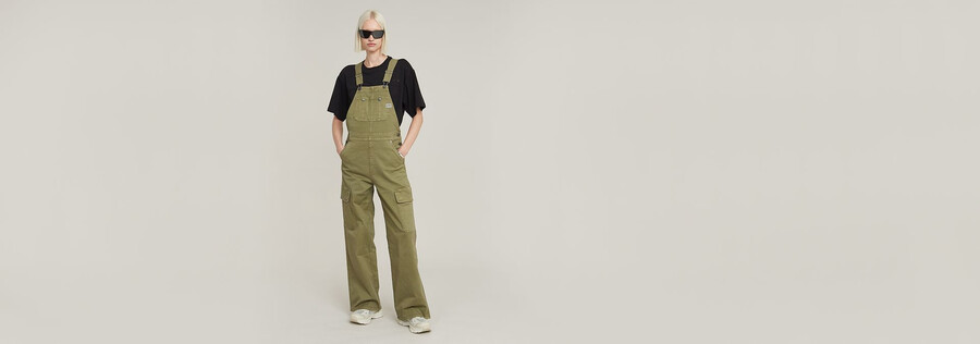 straight dungaree