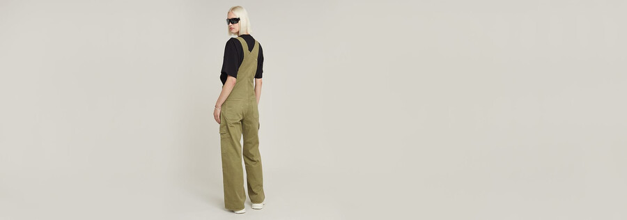 straight dungaree