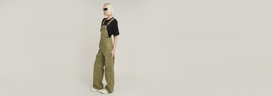 straight dungaree