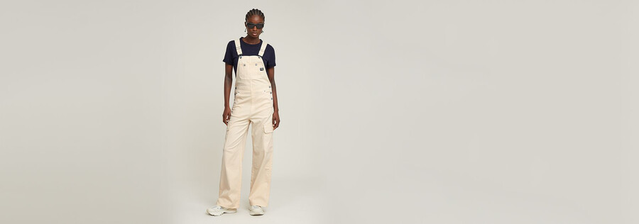straight dungaree