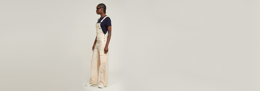 straight dungaree