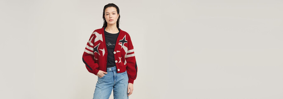 holiday loose knitted cardigan