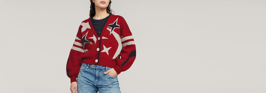 holiday loose knitted cardigan